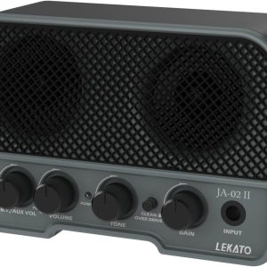 LEKATO Mini Guitar Amp Rechargeable Amplifier Electric Guitar Amp 5W, Clean/Overdrive,Bluetooth Guitar Amp Portable Guitar Amp for Daily Practice,Black